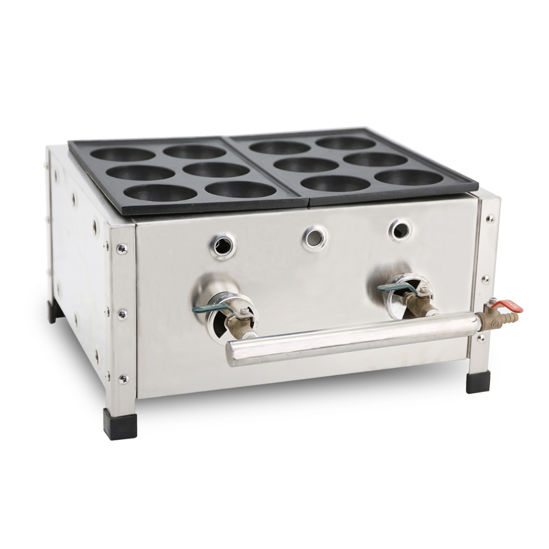 Takoyaki Pan Cast - Japanse stijl gietijzeren pan Takoyaki grill