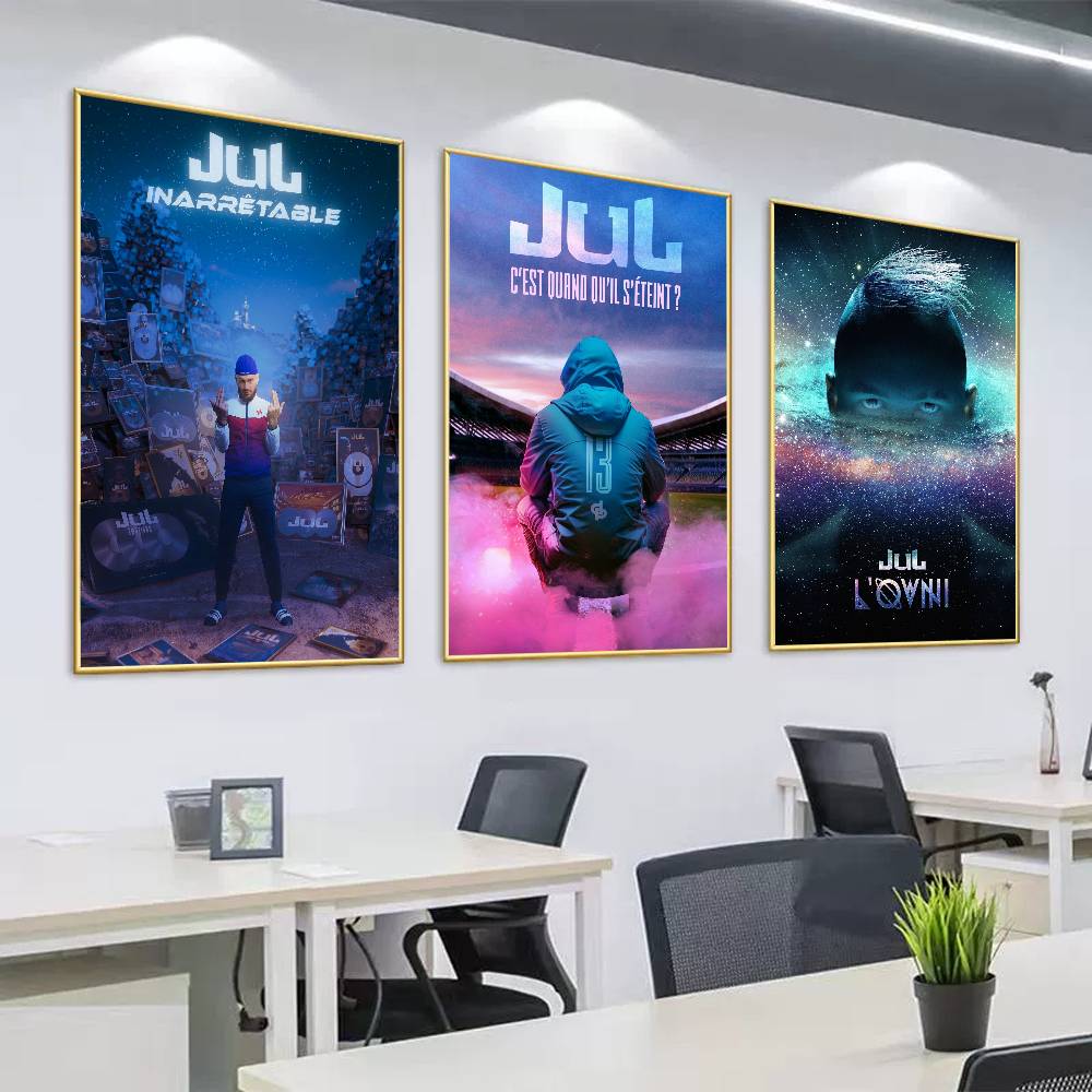 Home Cooking In French - Franse Rapper JuL Poster Print Cook