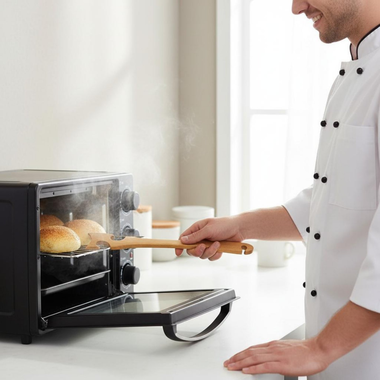 Home Cooking Utensils - Ovenrek Push-Pull Tool Anti-Verbrandingsbakaccessoire Keukenhulpstuk Lange