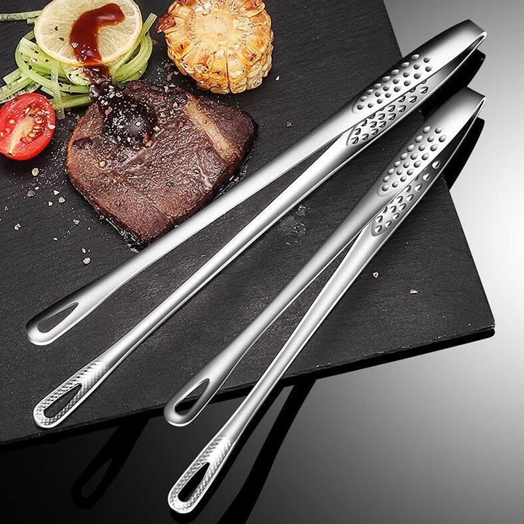 Home Cooking Japanese Food - 28 cm roestvrijstalen Koreaanse BBQ-grilltang Japanse