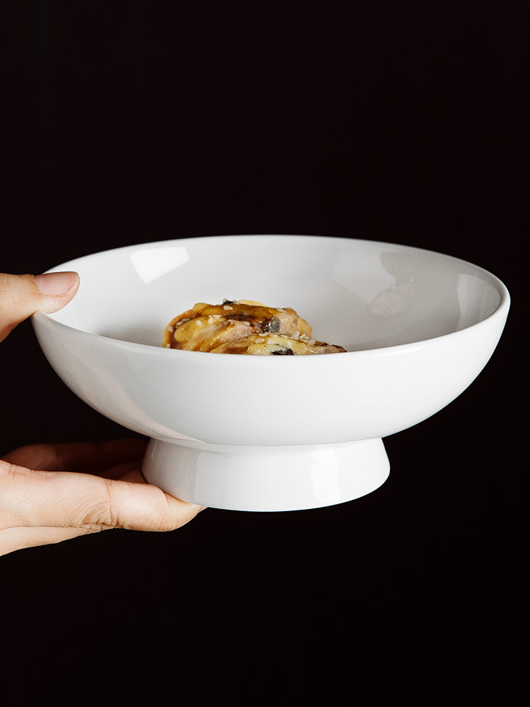 Home Cooking Dishes - Puur Wit Keramisch Gebak Fruit Cake