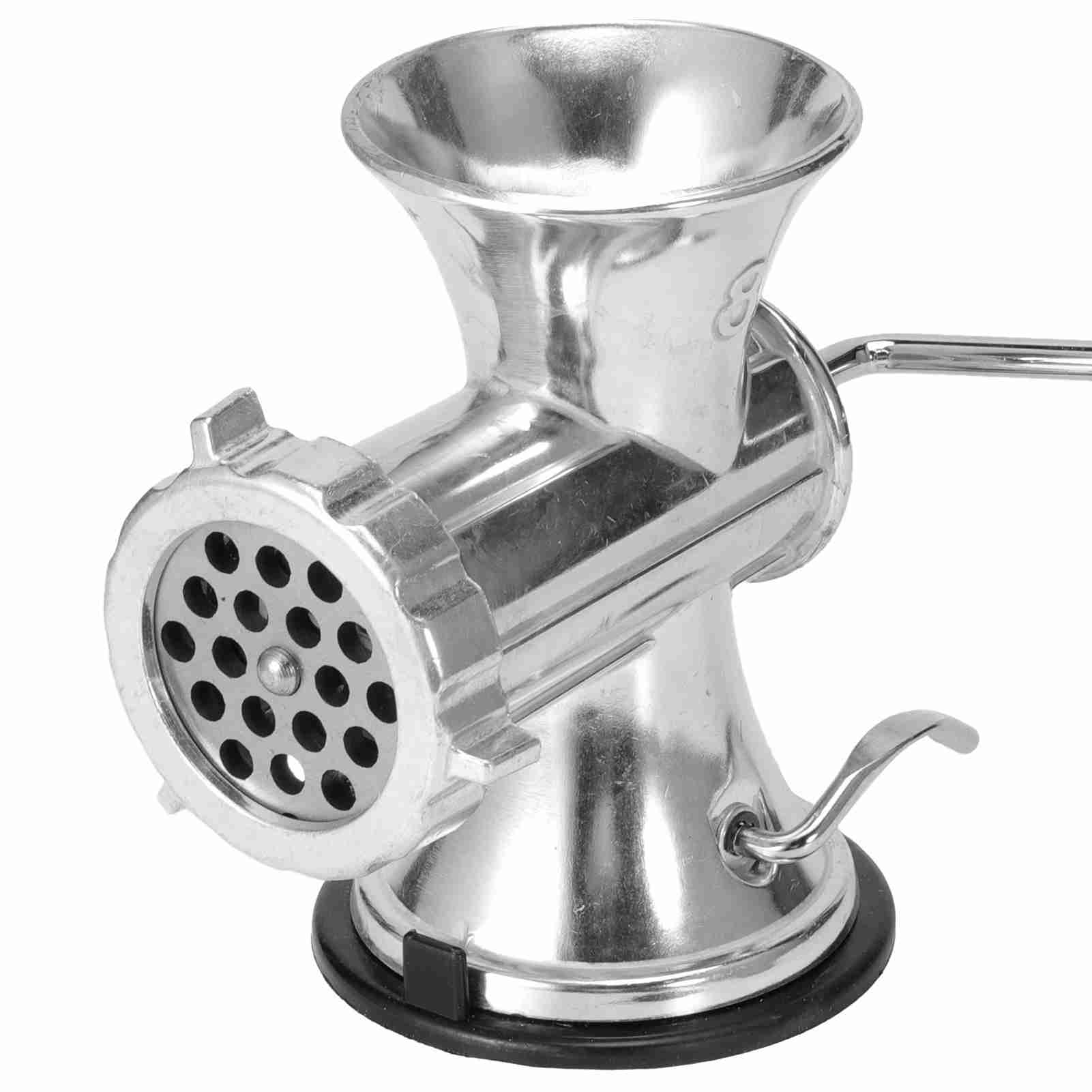 Home Cooking Utensils - Handmatige Vleesmolen Zilver Aluminium Krachtige Thuisworst