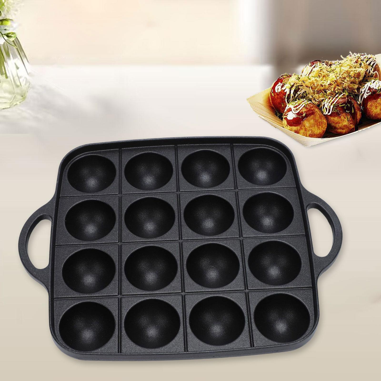 Takoyaki Pan Cast - Takoyaki Grillpan Gemakkelijk schoon te maken