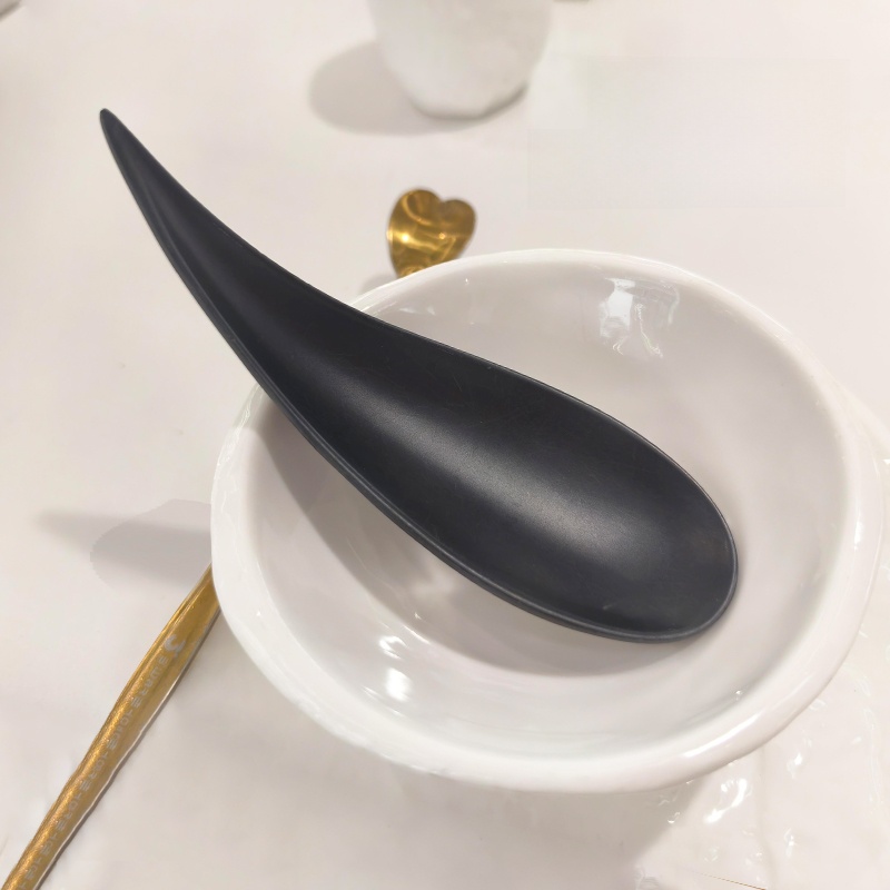 Home Cooking Japanese - Matte afwerking Ovaalvormige keukensoeplepel Japanse stijl