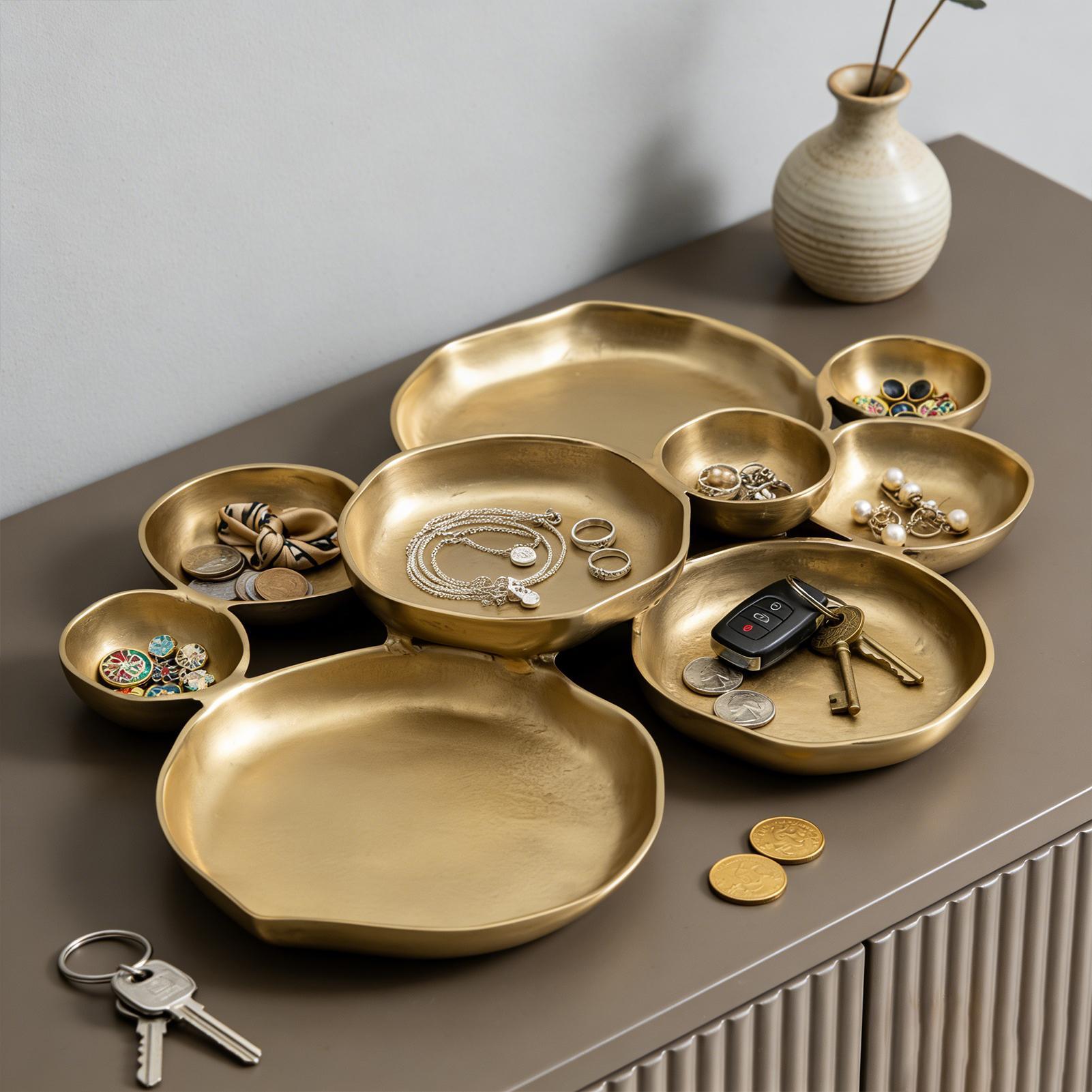 Home Cooking Dishes - 9 Stuks Cluster Serveerschalen 9-Grid Plaat