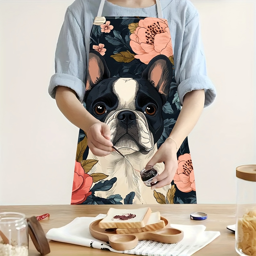 Franse Bulldog bloemenschort - - Home Cooking In French recensie en prijs