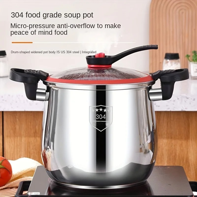 Snelkookpan van roestvrij staa - Home Cooking Fast Foods recensie en prijs