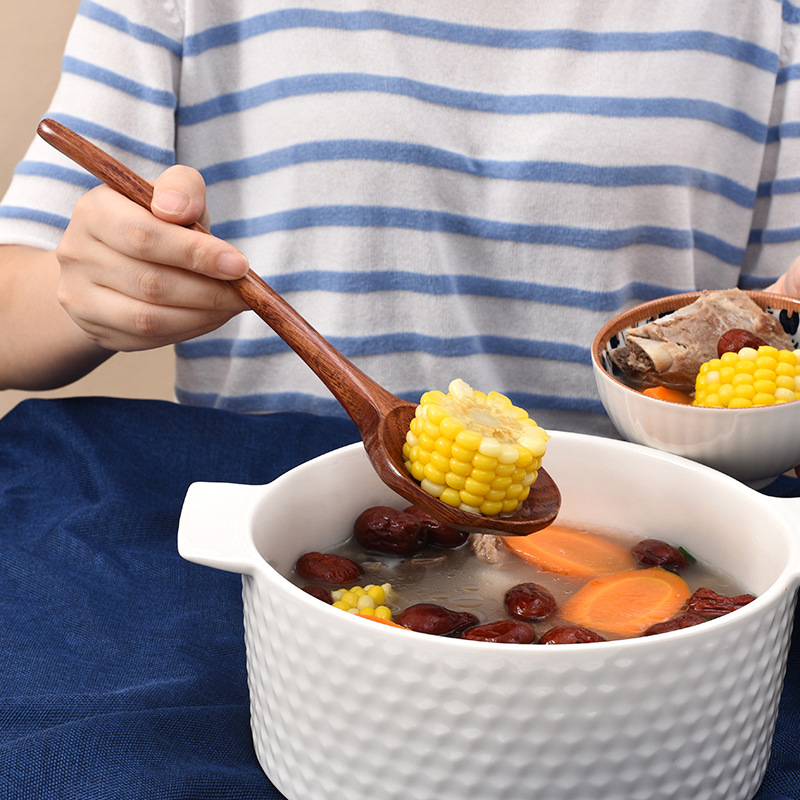 Ramen-houten lepel met lange s - Home Cooking Japanese recensie en prijs