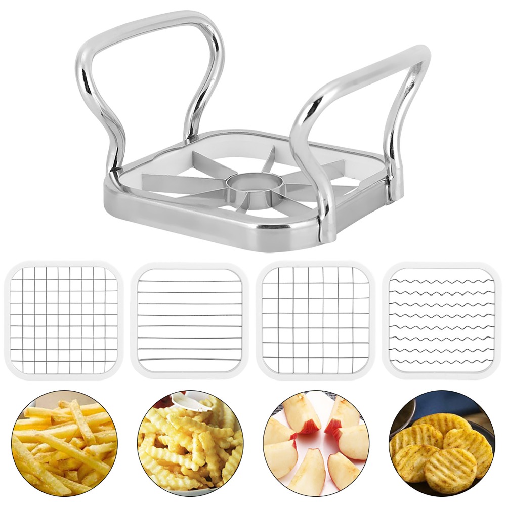 RVS Frietmes Handmatig 5-in-1  - Home Cooking In French recensie en prijs
