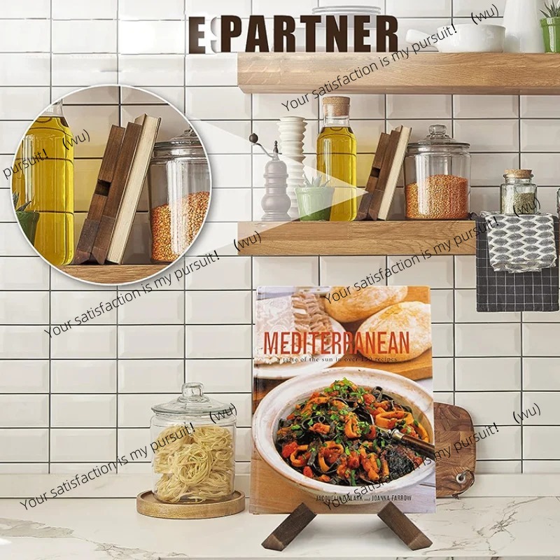 Houten kookboekstandaard Handg - Home Cooking Menu recensie en prijs