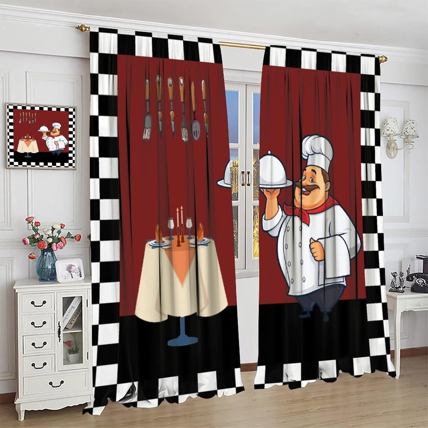 Fat Chef Keukengordijnen, Cart - Home Cooking In French recensie en prijs