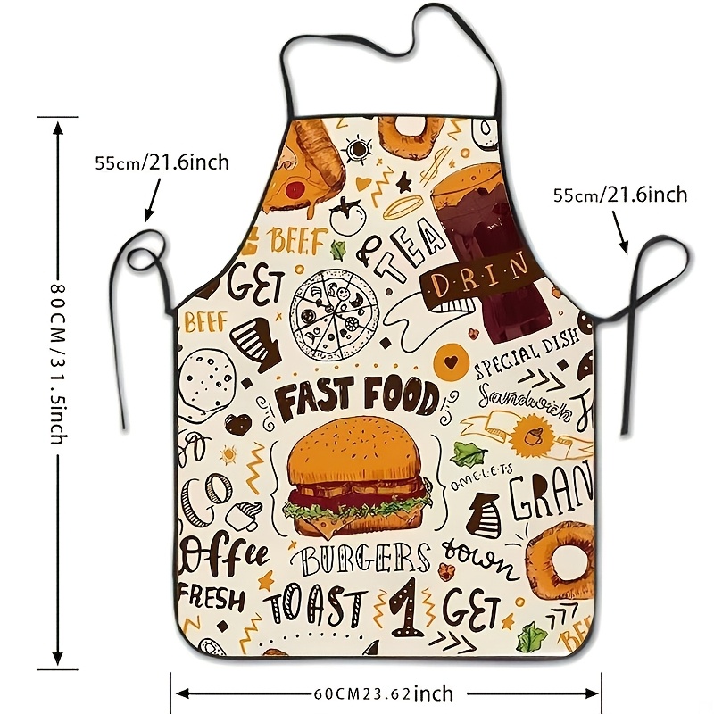 1 stuk keukenschort met fastfo - Home Cooking Fast Foods recensie en prijs