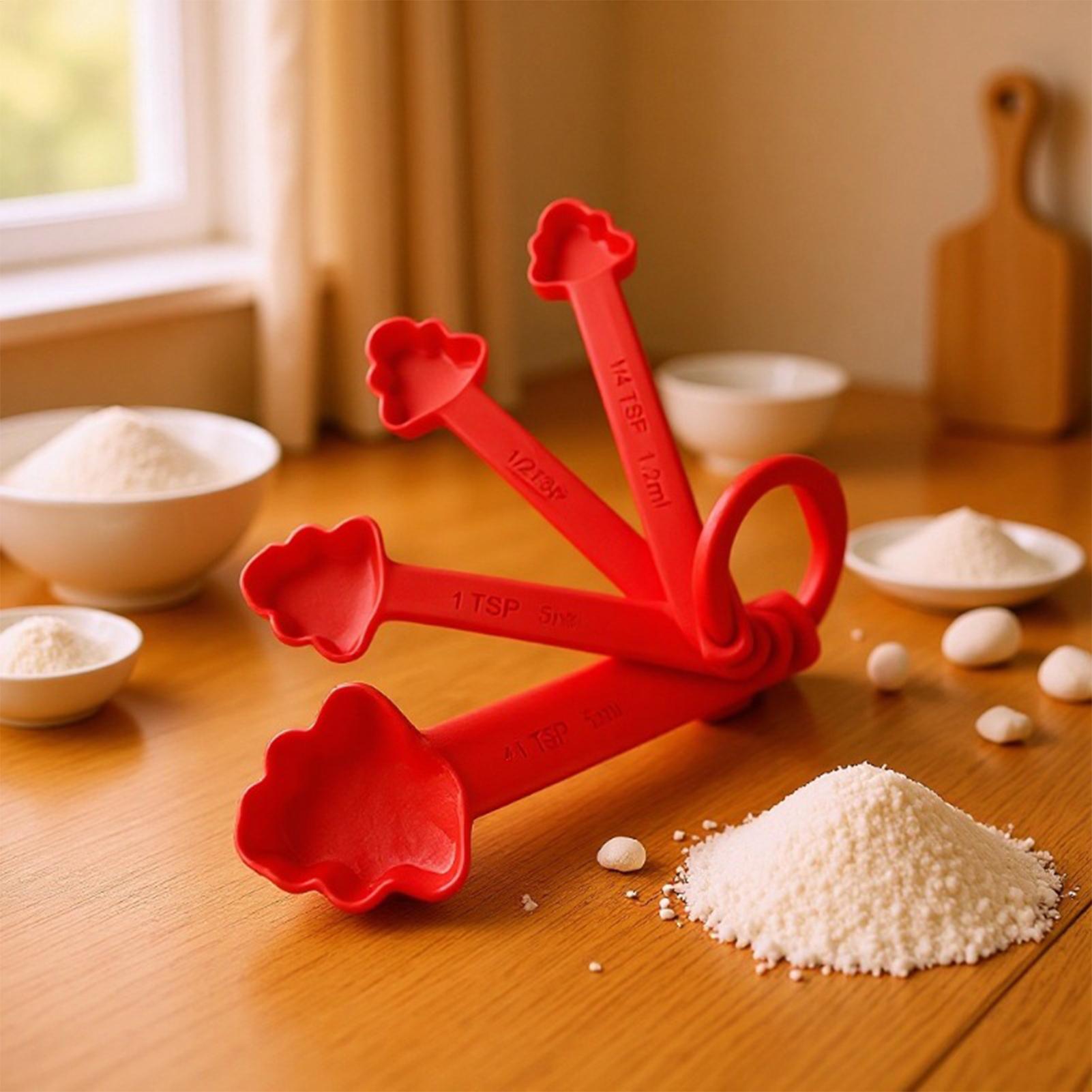 Kerstmaatbekers en lepels 8-de - Home Cooking Utensils recensie en prijs