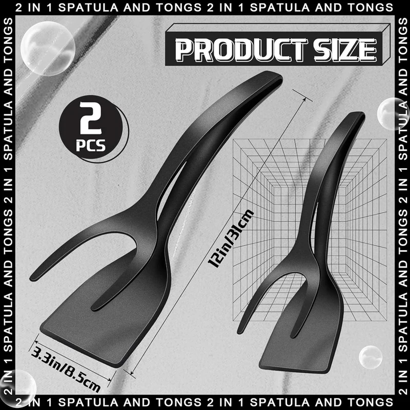 2-in-1 Grip Flip Spatula Klem  - Home Cooking In French recensie en prijs