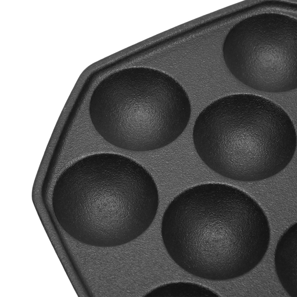 Gietijzeren eierpannenkoekenpa - Takoyaki Pan Cast recensie en prijs