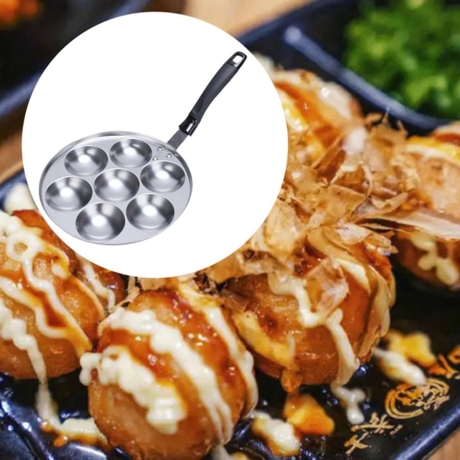 Takoyaki-pan Gemakkelijk schoo - Takoyaki Pan Cast recensie en prijs