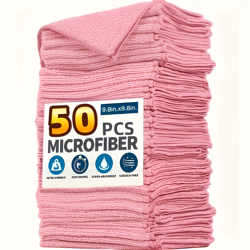 1-50 Stuks Lichtroze Microfibe - Home Cooking Utensils recensie en prijs