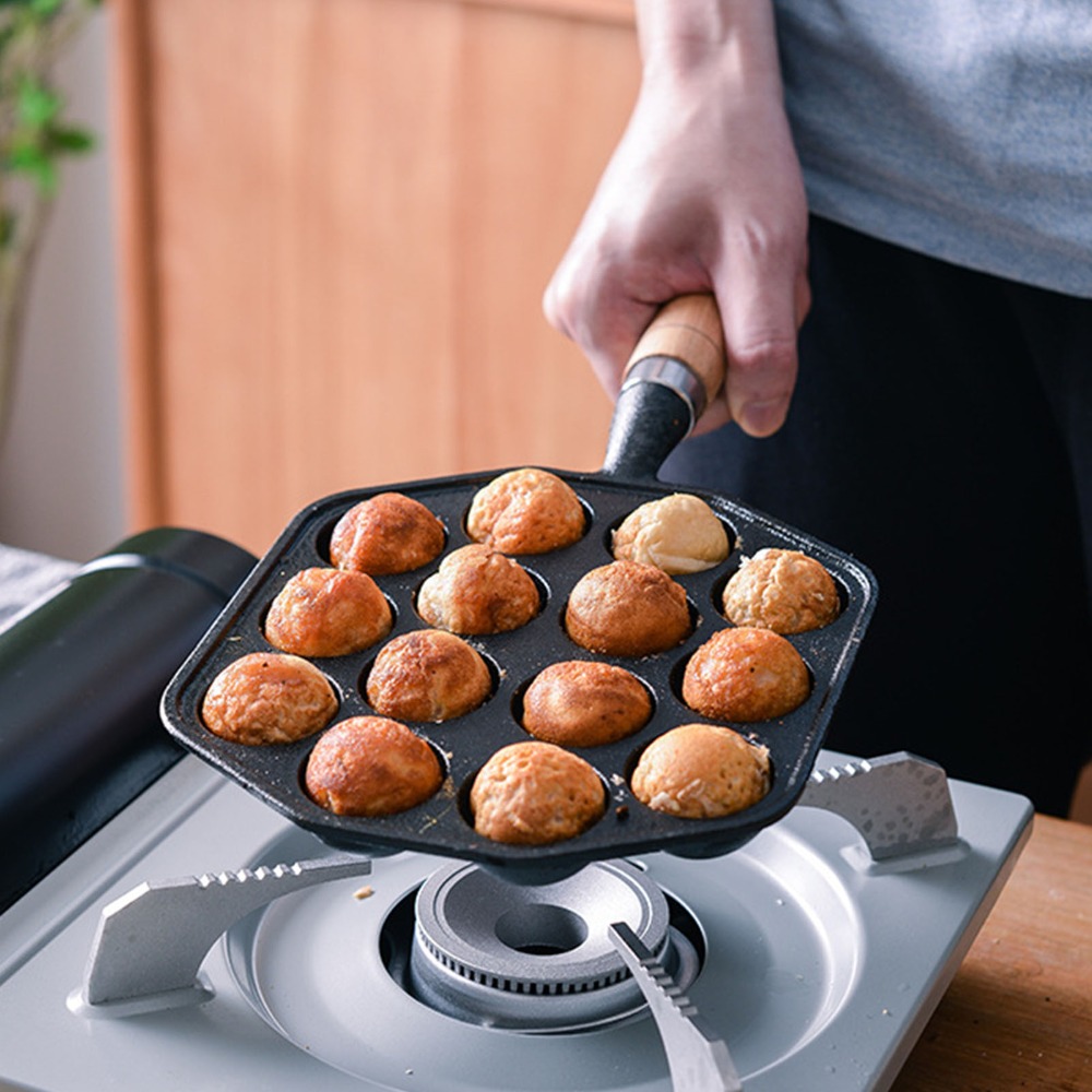 Gietijzeren Takoyaki Maker Ant - Takoyaki Pan Cast recensie en prijs